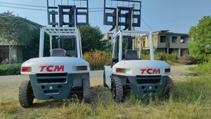 Carretilla elevadora diésel marca japonesa 7 T precio Komatsu TCM FD70 elevadores de horquilla usada TCM carretilla elevadora de 7 toneladas con motor Isuzu - Product Image 5