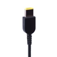 Chargeur pour ordinateur portable 90W USB/Pointe carrée Adaptateur secteur Chargeur de batterie pour Lenovo ThinkPad 45N0236 45N0239 344428U