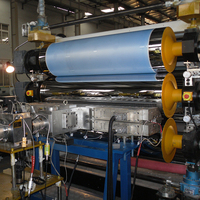 Ligne de production de feuilles PP, PS, PE haute capacité, machine de thermoformage sous vide pour la fabrication de feuilles