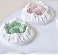 Diffuseur d'arômes pour voiture en pierre ronde Snow Mountain, diffuseur d'huiles essentielles sans flamme pour intérieur, longue durée, pour la maison