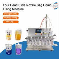 Machine de capsulage remplissante de poche de bec