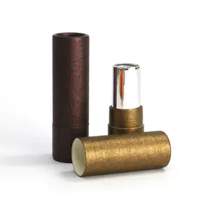 Custom Biodegradable Cosmetic Containers Deodorant/lipstick/lip Balm Essential oil Perfume Container Paper Tube