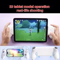 Control de Juego Móvil Extensible Gamegaga S3 de 102-176 mm, Joystick Inalámbrico Tipo C con Bluetooth, Conector de 3.5 mm para Teléfono, Tableta y Android