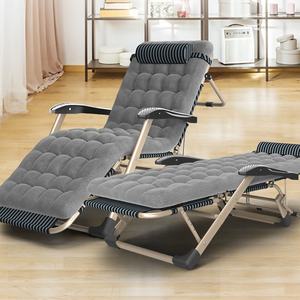 Jardín al aire libre Luz del Sol-Cómoda silla plegable de metal Cama Silla de playa portátil ajustable con colchón - Product Image 3