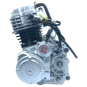 China zongshen 350cc triciclo motor refrigerado por agua cuatro válvulas eléctrico/Kick uso para Apsonic