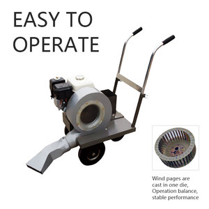 Двигатель 6,5 л.с. ручной толкающий дорожный воздуходувка 2500 кубический метр/ч 3800 Па машины для дорожной разметки - Product Image 5