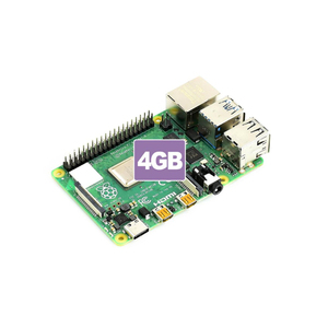 ราสเบอร์รี่พาย 4 รุ่นบี แรม 4GB อัปเกรดเต็มรูปแบบด้วย BCM2711B0 (ARM Cortex-A72) 64 บิต 1.5GHz ควอดคอร์ กิกะบิตอีเธอร์เน็ต - Product Image 1