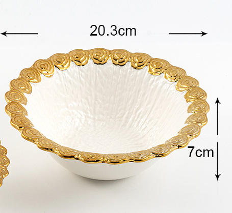 white-8inch bowl