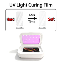 Machine de durcissement UV automatique pour protecteurs d'écran de téléphone, films hydrogel UV et lampes de durcissement UV pour tous les smartphones