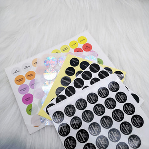สติกเกอร์ติดด้วยตัวเอง กันน้ำ หมายเลข 1 ถึง 50 สติกเกอร์ต่อเนื่องสำหรับการจัดหมวดหมู่สินค้า การใช้งานงานฝีมือ ปรับแต่งได้ - Product Image 4