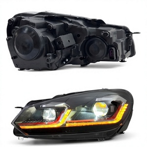 2PCS Nouveaux phares LED Golf 6 2009-2012 DRL HID Bi-Xenon Retrofit/Upgrade 12V Accessoires <span class=keywords><strong>auto</strong></span> Garantie 3 ans - Product Image 5