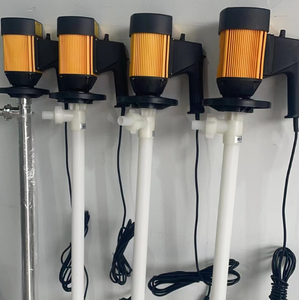 Bomba de Tambor Eléctrica Industrial de 800W para Líquidos Químicos, Bomba de Tambor de PVDF para <span class=keywords><strong>Alcohol</strong></span> Bencílico, Benzoato de Etilo - Product Image 6
