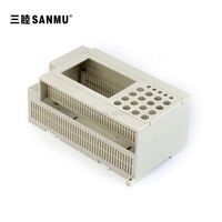 SM3-01/SM3-01E:179*100*77MM penutup plastik untuk catu daya industri Din rel Casing plastik