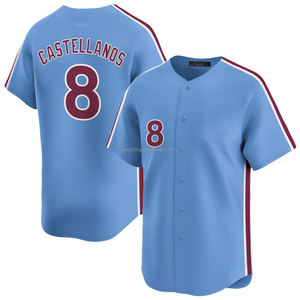 2025 uomini Philadelphia alternano magliette da Baseball in Jersey limitato Plus Size abiti personalizzati cuciti loghi di uniformi ricamate - Product Image 4