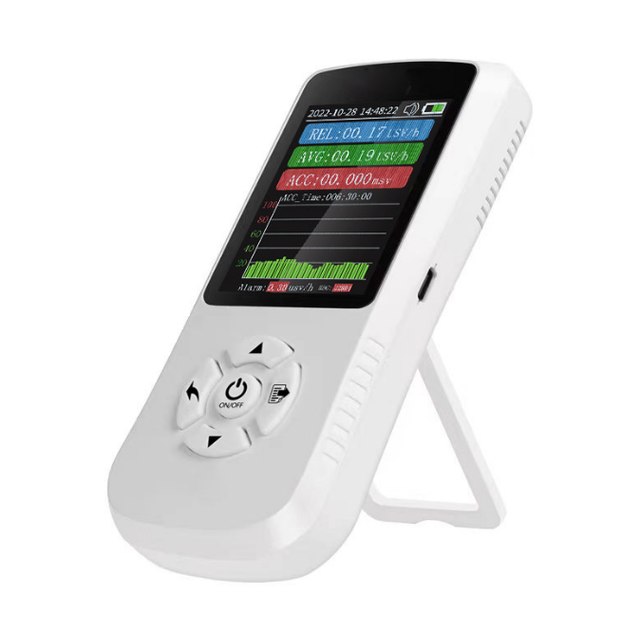 Portable Gama X and Hard Beta Ray Monitoring Personal Nuclear Radiation Detector Geiger Counter Small Dosimeter
