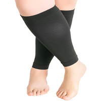 Chaussettes de compression pour infirmières, taille plus, élastiques, graduées 20-30 mmHg, hauteur genou, pour varices