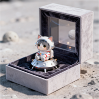 Figurines d'action en résine artificielle de collection, service d'impression 3D en PVC, jouets mignons personnalisés, figurines de modèle, surface personnalisée