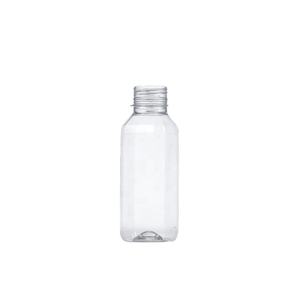 Botella PET Cuadrada de 400 ml OEM por Fabricantes, Tamaño de Cuello de 38 mm, Botella de Plástico Cuadrada Personalizable - Product Image 1