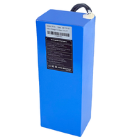 Batterie lithium-ion personnalisée 48V 20Ah, 24V, 36V, 48V, 52V, 60V, 72V, 15Ah, 20Ah, 30Ah, 40Ah, batterie de vélo électrique 48V pour scooter électrique