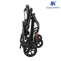 Fauteuil roulant pliable rapide et léger pour personnes âgées, idéal pour les voyages et la mobilité – Vente en gros