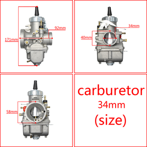 ชุดคาร์บูเรเตอร์ Mikuni <span class=keywords><strong>VM32</strong></span> VM34 110-250cc สำหรับรถวิบาก ATV Quad รุ่น <span class=keywords><strong>VM32</strong></span>-193 VM34-168 รับผลิตตามสั่ง ปรับแต่งได้ จำหน่ายราคาส่ง - Product Image 4