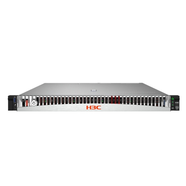 High-density Data Center Workloads H3C UniServer R4700 G7 1U 2-Socket Intel Xeon Rack Server Barebone System Supports 4