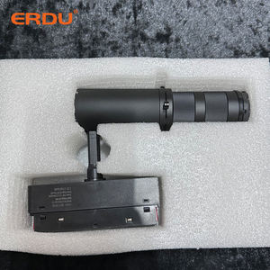 ERDU Zoomable <span class=keywords><strong>Museum</strong></span> Gallery Réglable Led Contour Spotlight Aimant Track Light RA>97 10w 48V Led Magnétique Track Light - Product Image 6
