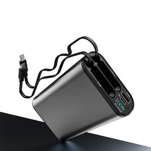Nouvelle tendance : Station de charge portable 10000 mAh avec câbles intégrés, charge super rapide 22,5 W, logo personnalisé - Product Image 3