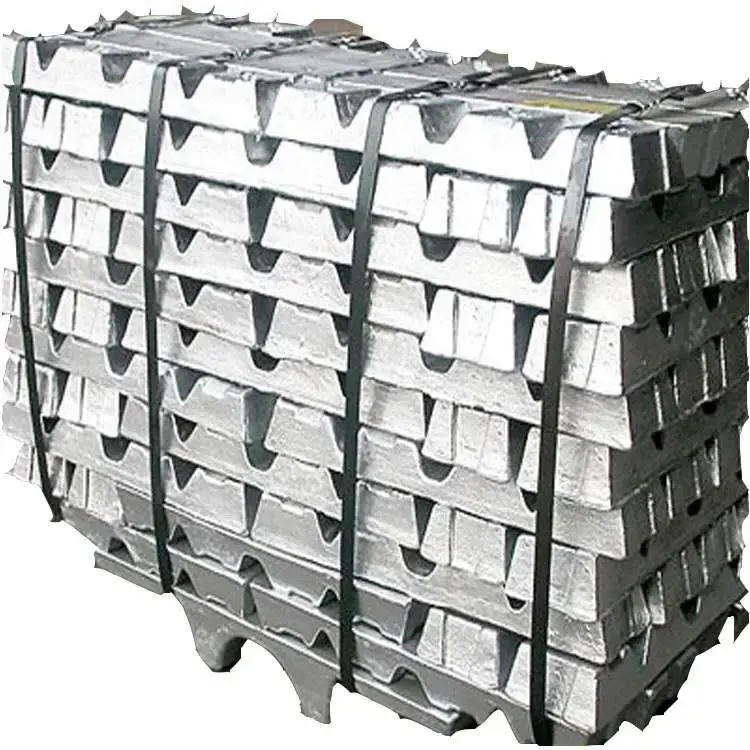 Super Highest Quality Aluminum Ingot 99.7 High Purity Primary Aluminum Ingots 99.99% / 99.9% /99.7% Aluminum Ingot