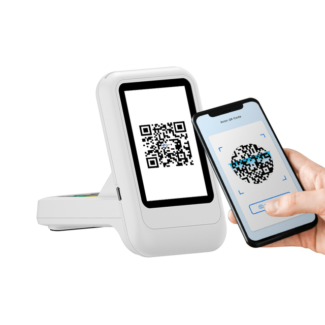 3.5 Inch Dual Screen QR Code Payment Soundbox Wireless Mobile POS Terminal Z40