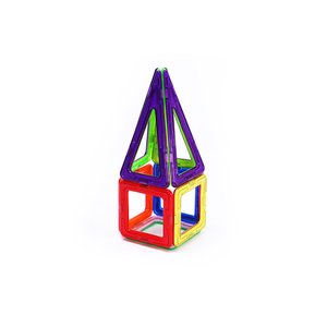 The wisdom mother meets a 100 pieces <span class=keywords><strong>block</strong></span> strong magnet plastic children's educational toys - Product Image 4
