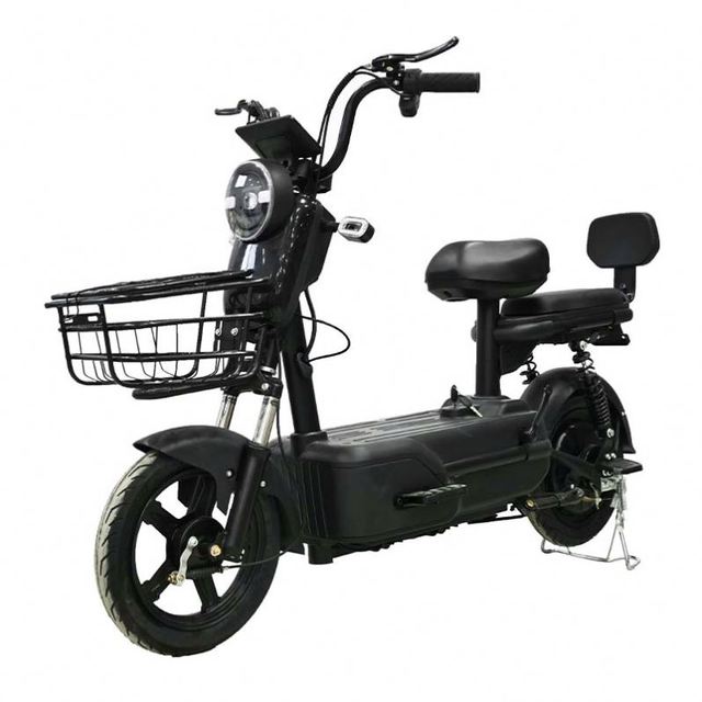 Electric Ebike 48V 350W High Speed Carbon Steel 3 Speed City Bicycle
