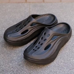 HOKAS Thick-soled Outdoor Anti-slip Anti-slip Footprint-Resistant Men's and Women's Pack-<b>Backed</b> Sports Sandals with Hole Designs - Product Image 1
