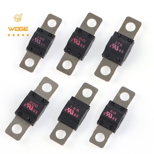 Fusible de Alta Corriente y Alto <span class=keywords><strong>Amperaje</strong></span> de 125V 100A 200A 0498 ANS ANF, Fusible de Montaje Inferior para Sistemas de Audio de Automóviles, Vehículos Todoterreno y Barcos - Product Image 2