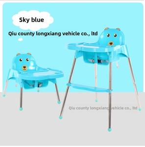 Chaise haute multifonctionnelle <span class=keywords><strong>pour</strong></span> bébé Booster d'alimentation réglable <span class=keywords><strong>pour</strong></span> tout-petits avec caractéristiques de sécurité Convient aux enfants de 0 à 12 mois - Product Image 3