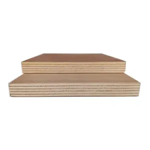 Commercio all'ingrosso di fabbrica pellicola di melamina marina 1220*2440*18MM costruzione legno duro legno di betulla compensato