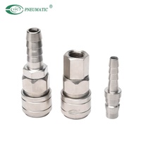 Connecteur de coupleur rapide pneumatique hydraulique SS316, raccord d'air de compresseur à connexion rapide