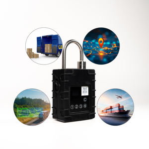 Contenedor Inteligente con Sellado Electrónico, Candado Inteligente con Sello Electrónico, Soluciones de Seguimiento Logístico, Rastreador GPS Impermeable - Product Image 1