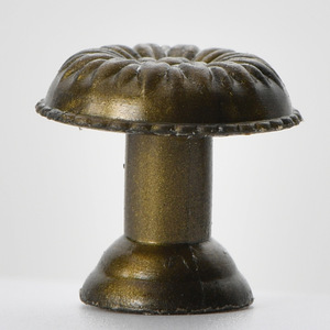 Furniture Handle And Knob Round Bronze Single Hole Traditional Style Cabinet <b>Hardware</b> - Product Image 4