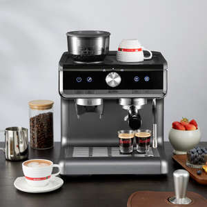 PANCERKA <span class=keywords><strong>Cafetera</strong></span> de Espresso Oracle Original con Molinillo Eléctrica Portátil para Barista en Casa Máquina Exprés - Product Image 1