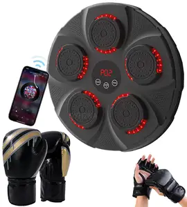 Music boxing machine ropa de gym pesi per home gym allenamento pugilato attrezzature Kicking pad musica macchina da boxe