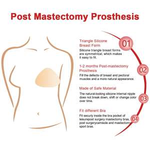 ONEFENG <span class=keywords><strong>Mastectomy</strong></span> เต้านมเทียม,ซิลิโคนเทียม700กรัม/ชิ้น100% เจลซิลิโคน2 ~ 5ปีผิวที่มีคุณภาพสูงสุดผู้ใหญ่เปลือย - Product Image 3