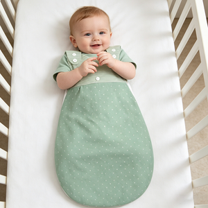 Sac de couchage Hongbo pour bébé de 12 mois, sac de couchage pour bébé, tissu en bambou PLA personnalisé CPC Oeko <span class=keywords><strong>Tex</strong></span>, sacs de couchage pour bébé 100% coton pour nouveau-né - Product Image 3