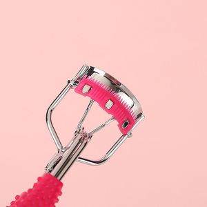 Rizador de Pestañas Portátil de Ángulo Amplio con Mango de Acero Inoxidable y Plástico, Herramienta de Belleza para Rizar Pestañas Postizas - Product Image 3