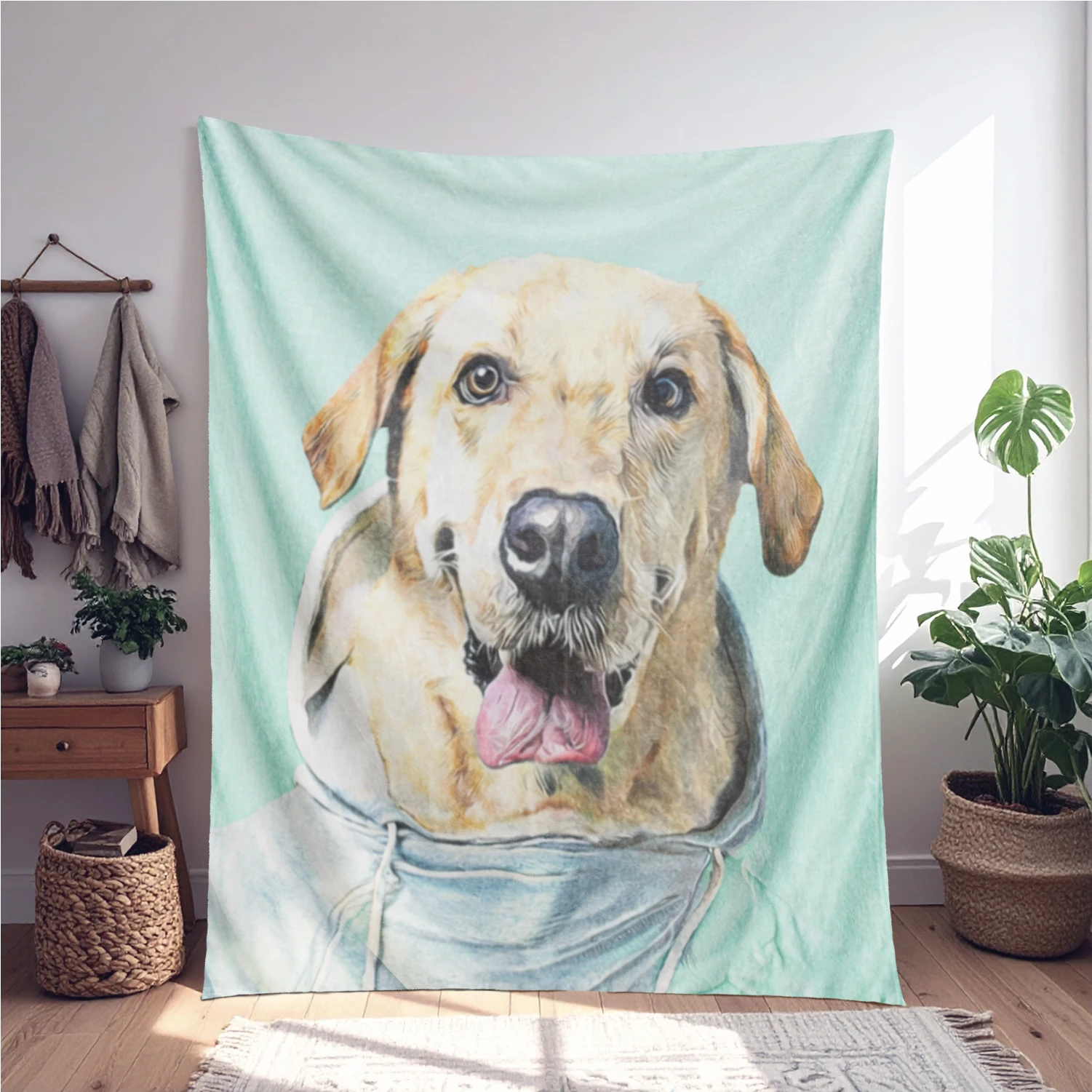 Custom Printed Flannel Fleece Blanket #Z4953
