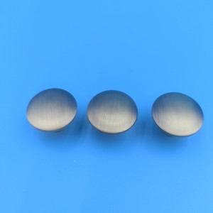 Zinc Alloy Furniture <b>Knobs</b> Round Cabinet Handles Durable Minimalist Design <b>Copper</b> Color - Product Image 1