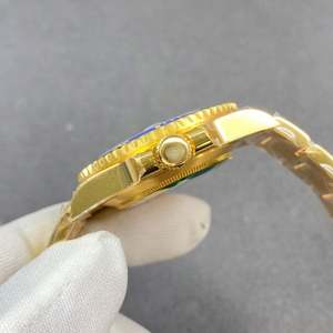 Montre de sport multifonctionnelle pour homme, mouvement automatique, lunette bleue, date, aiguilles, cristal saphir, chronographe en acier inoxydable - Product Image 2