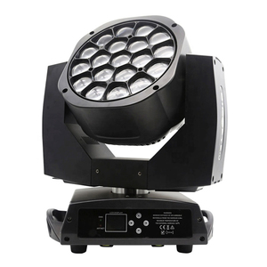 Strava — projecteur de lumière à tête mobile, éclairage de scène LED couleur RGBW, 4 en 1, filtre le grand zoom K10, 19x15w, - Product Image 5