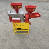 Moulin à riz multifonctionnel combiné fabriqué en Chine, nouvelle machine à décortiquer le riz, machine à moudre et à écraser le riz paddy