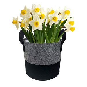 Bolsas de cultivo de Tela reutilizables personalizadas con asas de fieltro Para macetas de patatas, Tomates Y verduras. - Product Image 4